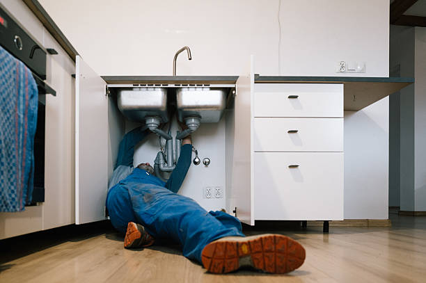 Professional Leak Detection technician working in Waxhaw, NC
